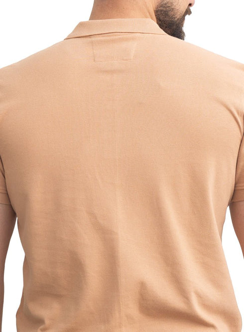 Caramel Basic Polo - Khotwh