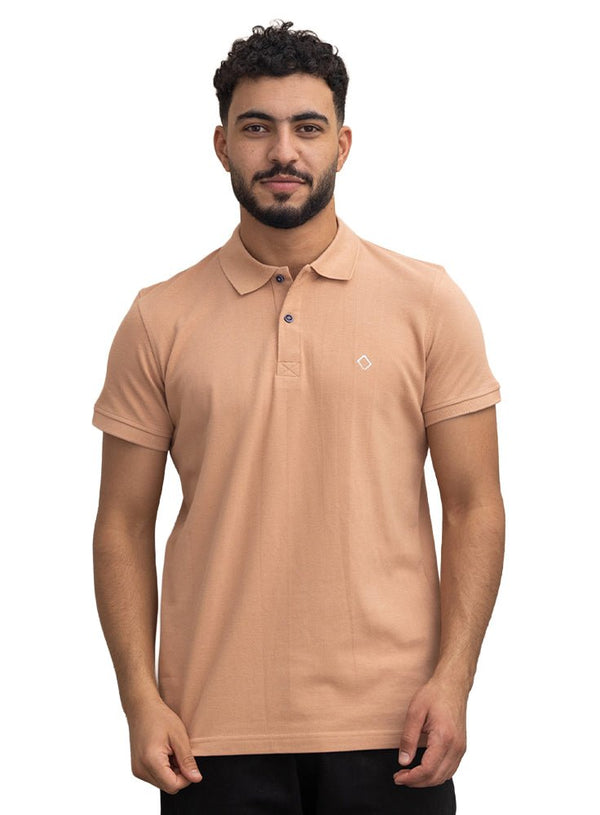 Caramel Basic Polo - Khotwh