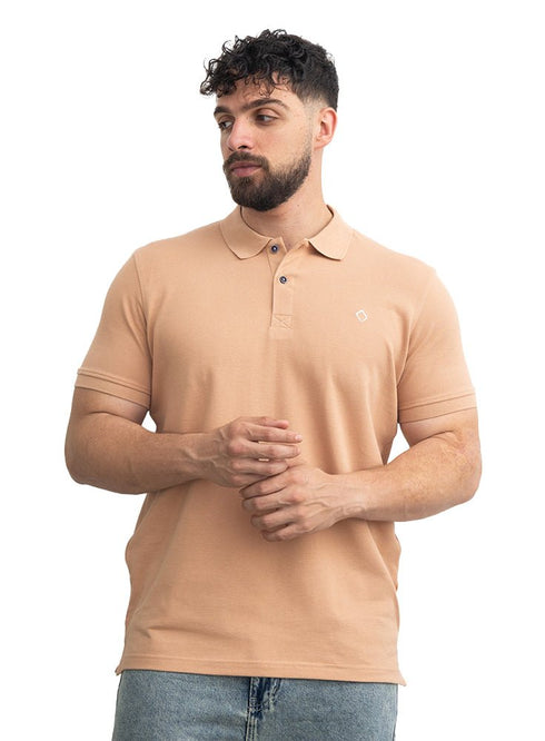 Caramel Basic Polo - Khotwh