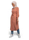 Caramel Buttons Dress - Khotwh