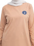 Caramel-Design 1 Printed Long-Sleeve - Khotwh