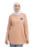 Caramel-Design 1 Printed Long-Sleeve - Khotwh