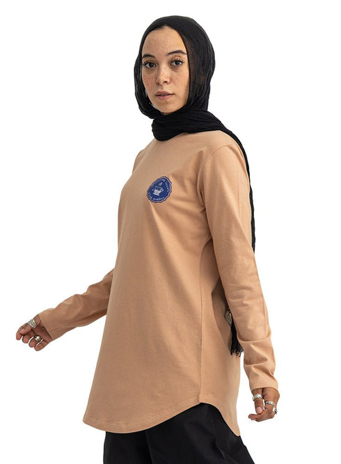Caramel-Design 1 Printed Long-Sleeve - Khotwh
