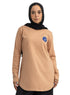 Caramel-Design 1 Printed Long-Sleeve - Khotwh