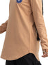Caramel-Design 1 Printed Long-Sleeve - Khotwh