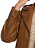 Caramel Leather Jacket - Khotwh
