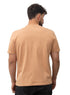 Caramel Relaxed Round T-Shirt - Khotwh