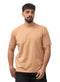 Caramel Relaxed Round T-Shirt - Khotwh