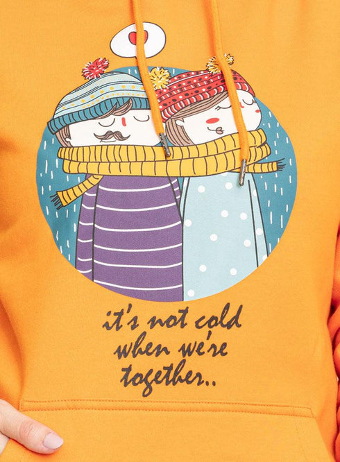 Carrot Printed - HoodieV Design 65 - Khotwh
