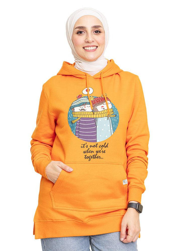 Carrot Printed - HoodieV Design 65 - Khotwh