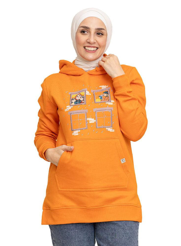 Carrot Printed - HoodieV Design 68 - Khotwh