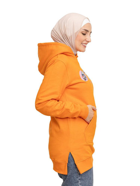 Carrot Printed - HoodieV Design 69 - Khotwh