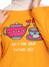 Carrot Printed Long - Sleeve Design 50 - Khotwh