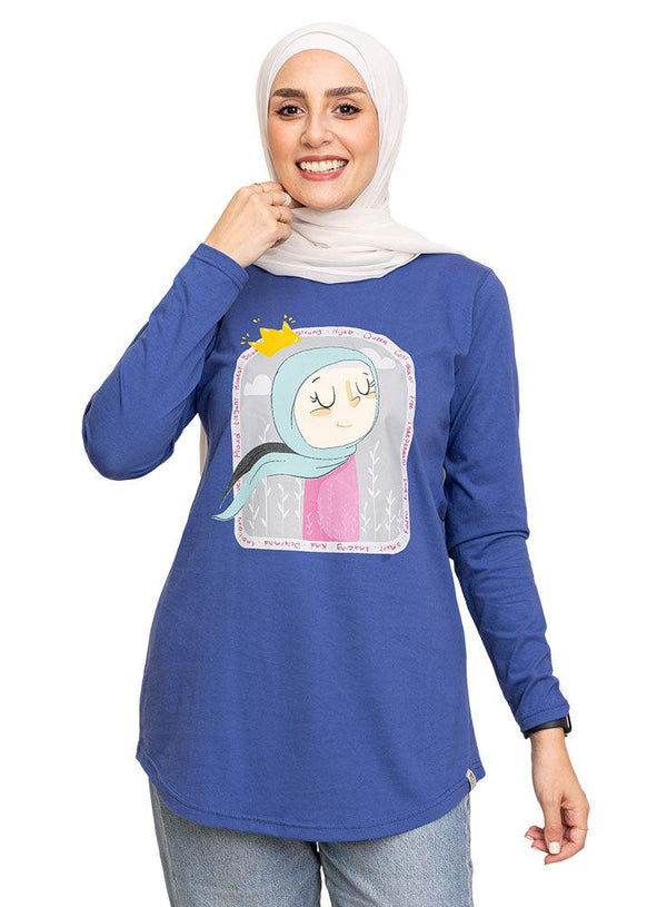 Castle Printed Long - Sleeve Design 56 - Khotwh