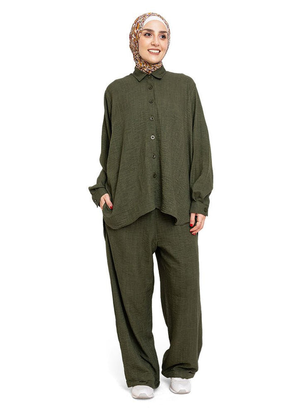 Cedar Linen Suit - Khotwh