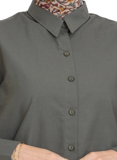 Cedar L.Oxford Shirt (W) - Khotwh