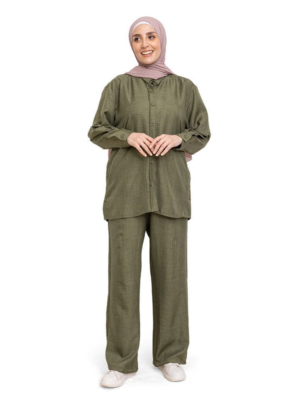 Cedar V - Linen Suit - Khotwh