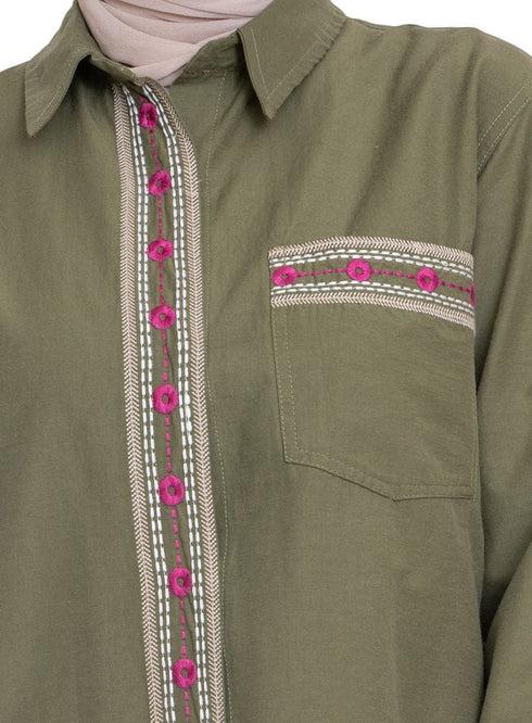Cedar Western Shirt - Khotwh