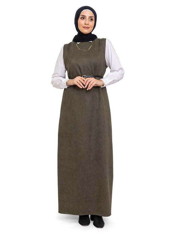 Cedar Winter Sleeveless Dress - Khotwh