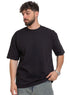 Cell - Black Squares O.S Round T-Shirt - Khotwh