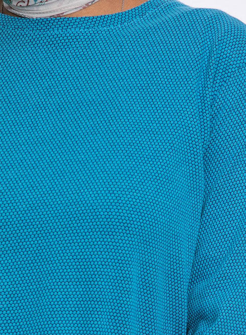 Cell Turquise B - Long - Sleeve - Khotwh