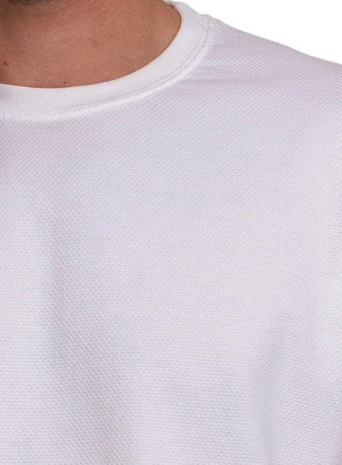 Cell - White Squares O.S Round T-Shirt - Khotwh