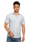 Certain Printed Half - Shirt - Khotwh
