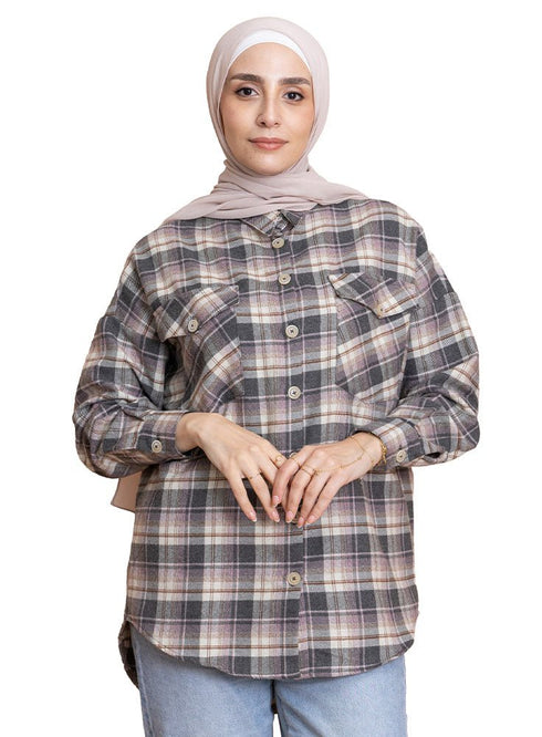 Checkered 10 Pocket O - S Shirt - Khotwh