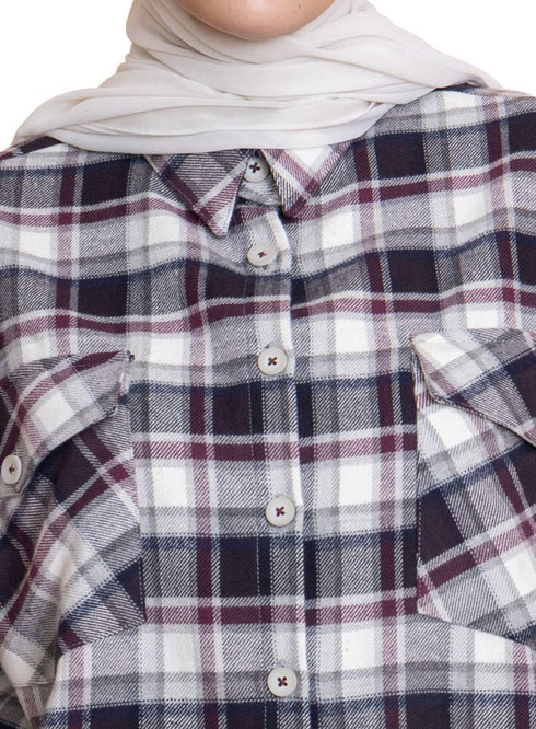 Checkered 11 Pocket O - S Shirt - Khotwh