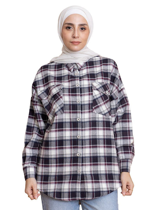 Checkered 11 Pocket O - S Shirt - Khotwh