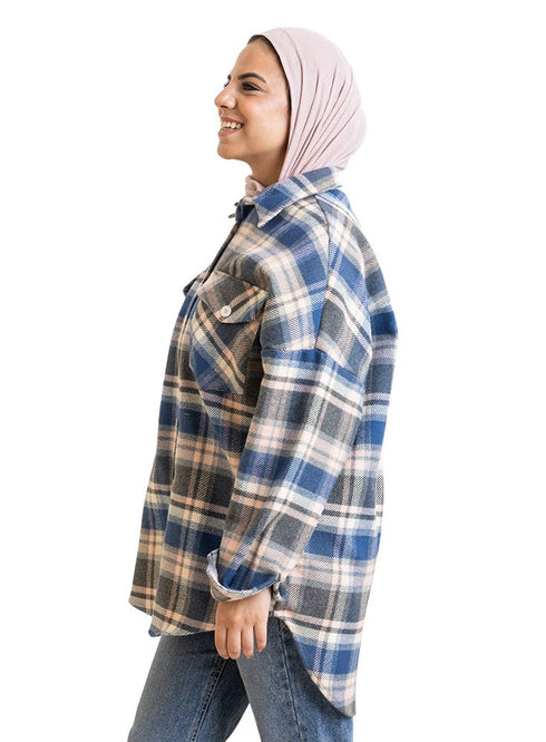 Checkered 14 Pocket O - S Shirt - Khotwh