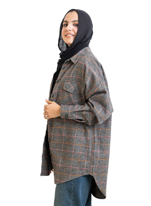 Checkered 15 Pocket O - S Shirt - Khotwh