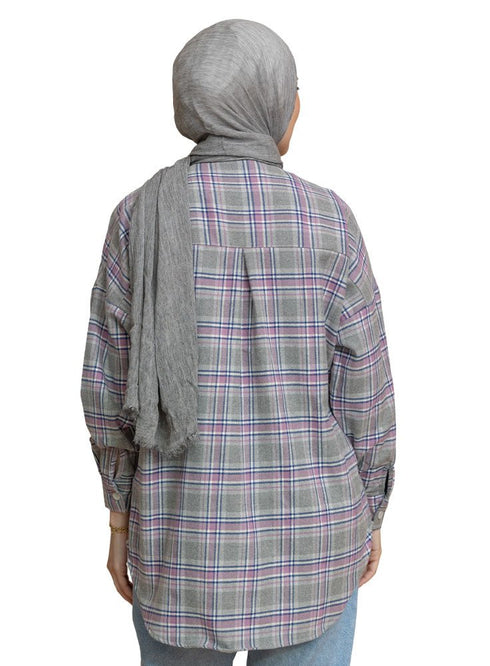 Checkered 2 Pocket O - S Shirt - Khotwh