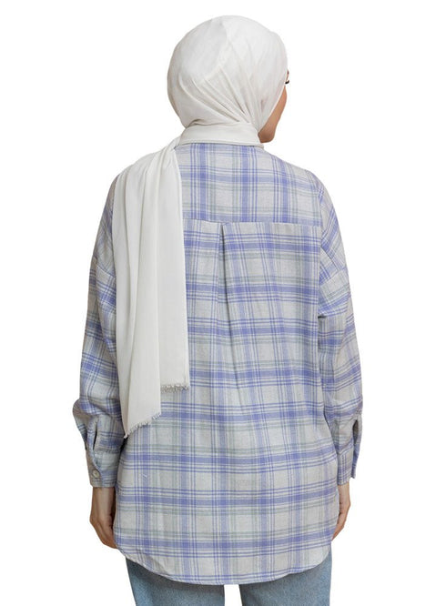 Checkered 4 Pocket O - S Shirt - Khotwh