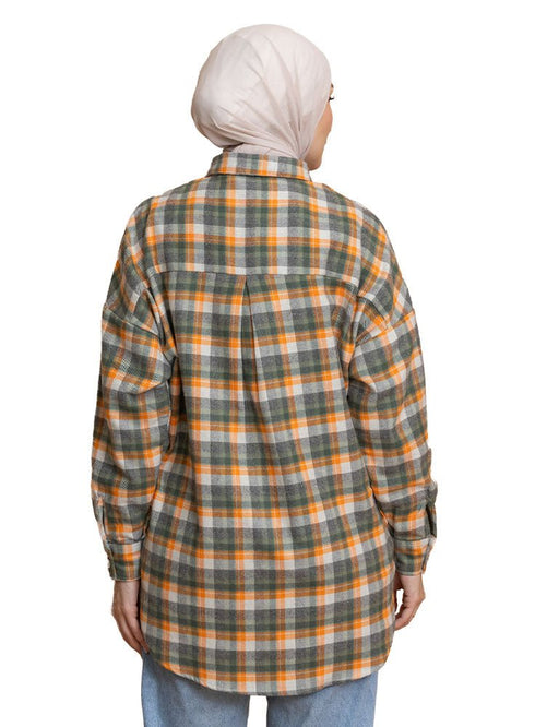 Checkered 6 Pocket O - S Shirt - Khotwh