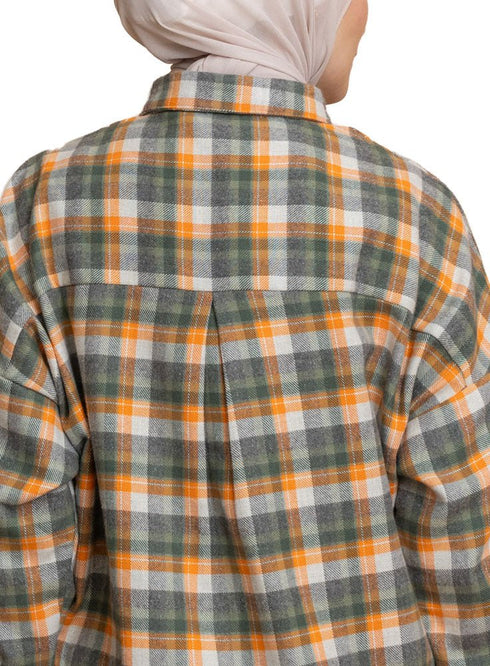 Checkered 6 Pocket O - S Shirt - Khotwh