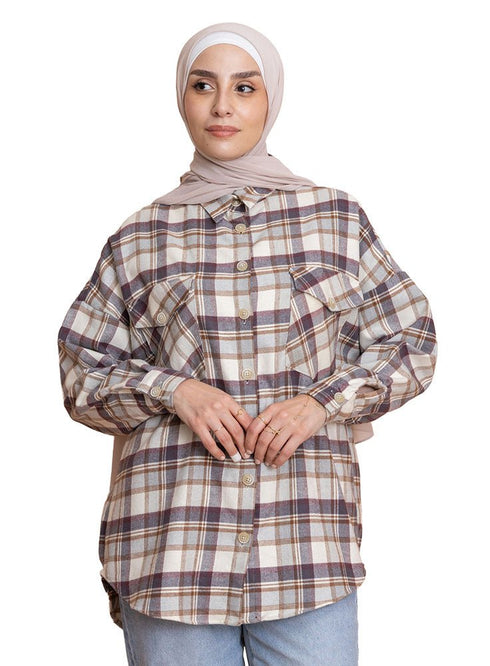 Checkered 7 Pocket O - S Shirt - Khotwh
