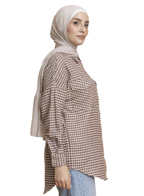 Checkered 8 Pocket O - S Shirt - Khotwh