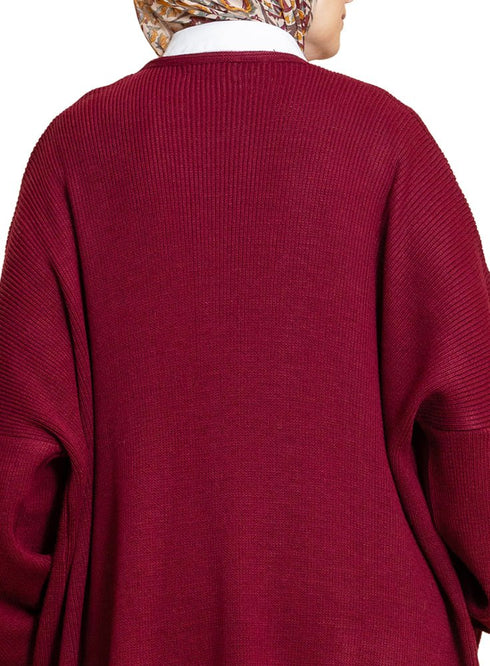 Chili Pepper Knit - Long Cardigan - Khotwh