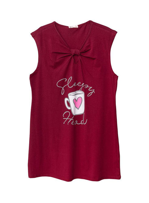 Chili Pepper knot Night Shirt - Design 19 - Khotwh