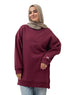 Chili Pepper Long V - Over Size Sw - Round - Khotwh