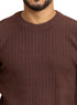 Chocolate Basic Round Pullover - Khotwh
