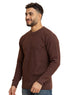 Chocolate Basic Round Pullover - Khotwh