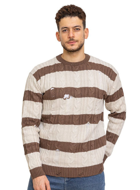 Chocolate - Design p2238 PF - Round Pullover - Khotwh