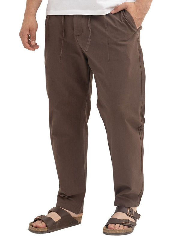 Chocolate linen Pant - Khotwh