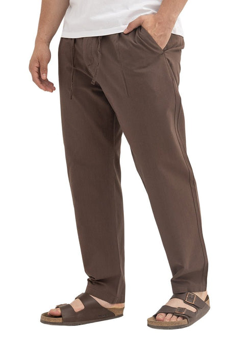 Chocolate linen Pant - Khotwh