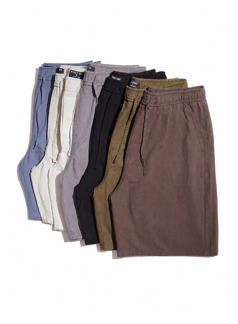 Chocolate linen short - Khotwh