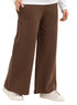 Chocolate Melton Wide Leg (W) - Khotwh