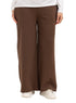 Chocolate Melton Wide Leg (W) - Khotwh