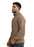 Chocolate Quarter Zipper Pullover - Khotwh
